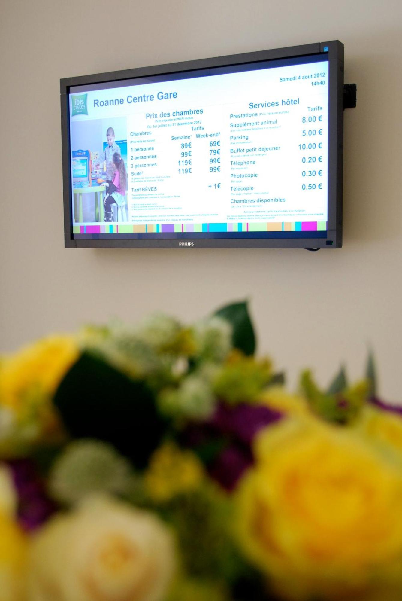 Ibis Styles Roanne Centre Gare Otel Dış mekan fotoğraf